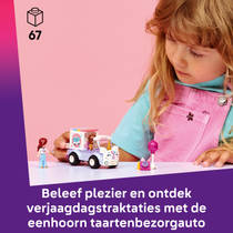 LEGO Friends eenhoorn taartenbezorgauto 42675 productafbeelding 10