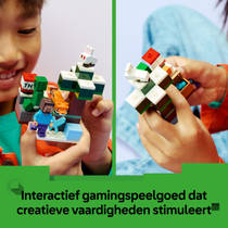 LEGO Minecraft Steve's Taiga-avontuur 21583 productafbeelding 10