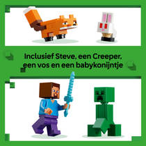 LEGO Minecraft Steve's Taiga-avontuur 21583 productafbeelding 9