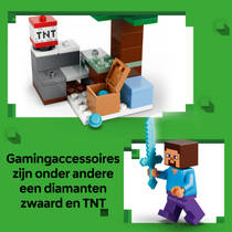 LEGO Minecraft Steve's Taiga-avontuur 21583 productafbeelding 8