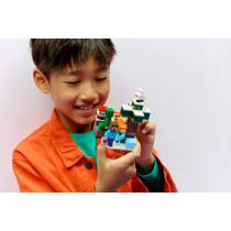 LEGO Minecraft Steve's Taiga-avontuur 21583 productafbeelding 5