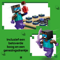 LEGO Minecraft Reis naar de Nether en het End-portaal 21584 productafbeelding 3