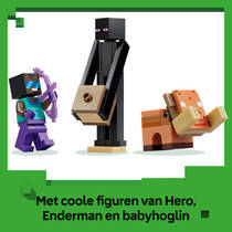 LEGO Minecraft Reis naar de Nether en het End-portaal 21584 productafbeelding 5