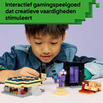 LEGO Minecraft Reis naar de Nether en het End-portaal 21584 productafbeelding 4