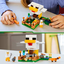 LEGO Minecraft kippenboerderij 21585 productafbeelding 6