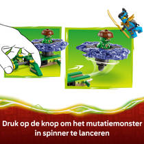 LEGO NINJAGO Nya vs. mutatiemonster in spinner 71849 productafbeelding 3