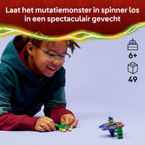 LEGO NINJAGO Nya vs. mutatiemonster in spinner 71849 productafbeelding 2