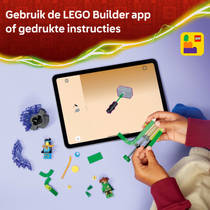 LEGO NINJAGO Nya vs. mutatiemonster in spinner 71849 productafbeelding 6