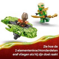 LEGO NINJAGO Lloyd vs aardemonster in spinner 71850 productafbeelding 5