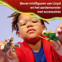 LEGO NINJAGO Lloyd vs aardemonster in spinner 71850 productafbeelding 4