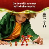 LEGO NINJAGO Kai's drakenmecha strijdpakket 71851 productafbeelding 2
