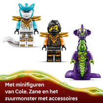 LEGO NINJAGO Cole's missiemecha en draak Zane 71854 productafbeelding 5