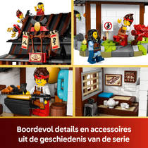 LEGO NINJAGO Smederij De Vier Wapens 71858 productafbeelding 4