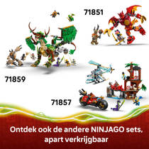 LEGO NINJAGO Jay's transformerende auto 71856 productafbeelding 7