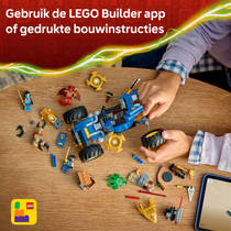 LEGO NINJAGO Jay's transformerende auto 71856 productafbeelding 6