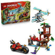LEGO NINJAGO ninjavoertuigen bij de boomhut 71857