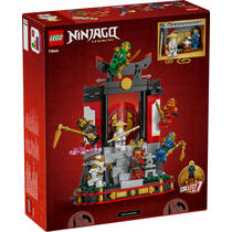 LEGO NINJAGO 15-jarig jubileum display met ninjapersonages 71866 productafbeelding 9