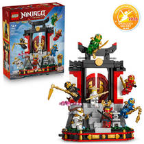 LEGO NINJAGO 15-jarig jubileum display met ninjapersonages 71866