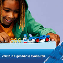 LEGO Sonic the Hedgehog Sonic Speedster Lightning 77117 productafbeelding 4