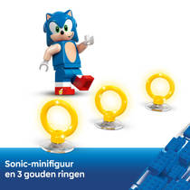 LEGO Sonic the Hedgehog Sonic Speedster Lightning 77117 productafbeelding 5