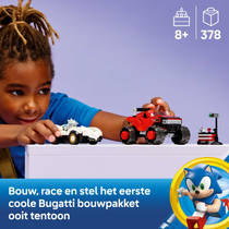 LEGO Sonic the Hedgehog Silvers auto vs. Knuckles' monster truck 77118 productafbeelding 2