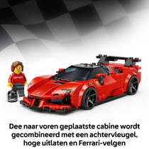 LEGO Speed Champions Ferrari SF90 XX Stradale sportauto 77254 productafbeelding 10