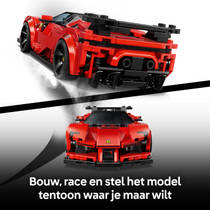 LEGO Speed Champions Ferrari SF90 XX Stradale sportauto 77254 productafbeelding 8