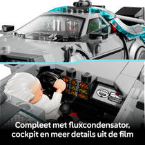 LEGO Speed Champions tijdmachine uit Back to the Future 77256 productafbeelding 9