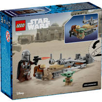 LEGO Star Wars De Mandalorian en Grogu's Speederbike 75436 productafbeelding 7