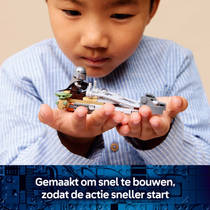 LEGO Star Wars De Mandalorian en Grogu's Speederbike 75436 productafbeelding 4