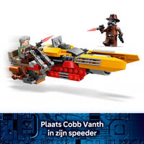 LEGO Star Wars Cobb Vanths Speeder voertuig 75437 productafbeelding 4