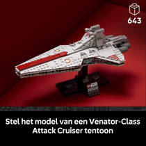 LEGO Star Wars Venator-Class Attack Cruiser 75441 productafbeelding 2