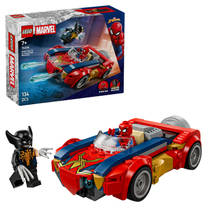 LEGO Marvel Spider-Man auto vs. Venomized Wolverine 76336