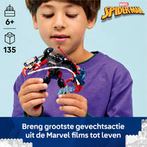 LEGO Marvel Miles Morales mecha vs. Spider-Man 76337 productafbeelding 2