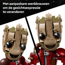 LEGO Marvel Groot in Ravager jumpsuit 76341 productafbeelding 3