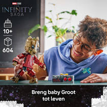 LEGO Marvel Groot in Ravager jumpsuit 76341 productafbeelding 2