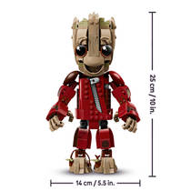 LEGO Marvel Groot in Ravager jumpsuit 76341 productafbeelding 8