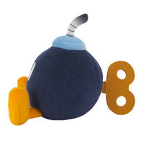 Mario Bob-omb pluchen knuffel - 13 cm productafbeelding 3