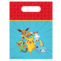 Pokémon uitdeelzakjes set 6-delig