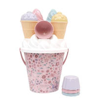 Little Dutch Ocean World ijsjes emmerset 14-delig - roze productafbeelding 2