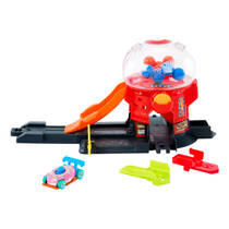 Hot Wheels Downtown Candy Shop speelset productafbeelding 2