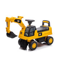 CAT graafmachine loopwagen