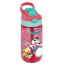 Diddl pop-up drinkfles - 450 ml - roze