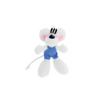 Sleutelhanger met Diddl pluche - 15 cm