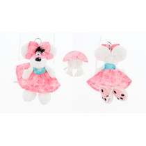 Sleutelhanger met Diddlina pluche - 15 cm productafbeelding 2