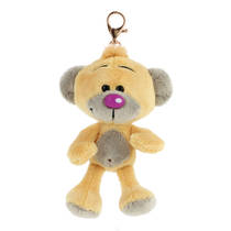 Sleutelhanger met Bibombl pluche - 15 cm