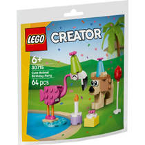LEGO Creator 3-in-1 schattige dierenverjaardag 30715