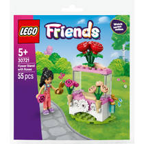 LEGO Friends bloemenkraam met rozen 30721 productafbeelding 3