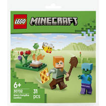 LEGO Minecraft Alex en de strijd bij het kampvuur 30732 productafbeelding 3