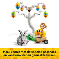 LEGO eieren zoeken met konijn en kuiken 40808 productafbeelding 4